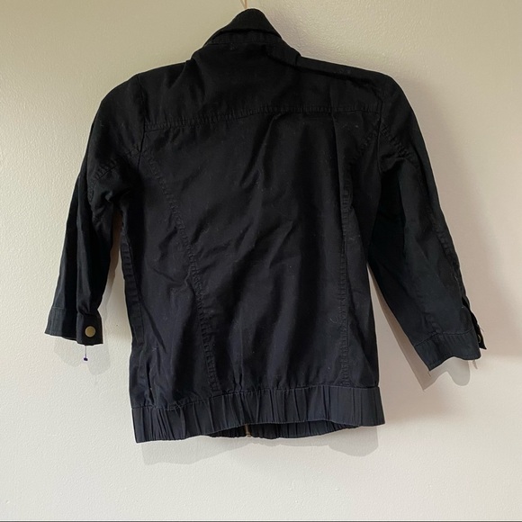 Charlotte Russe Black Jacket with Brass Hardware Details - Picture 7 of 7